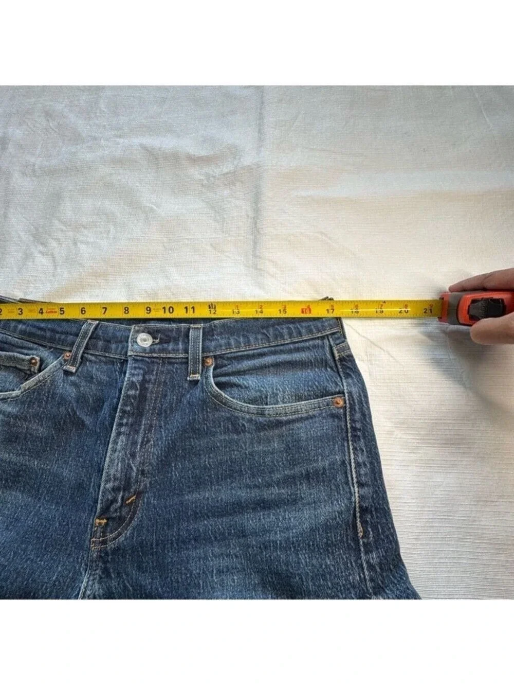 Levi's 505 Men's Straight Jeans - Indigo Blue Size 32